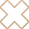 Ekena Millwork 638W x 638H x 14T Large Fowler Decorative Fretwork Wood Ceiling Panels, Hickory CELW60X60X0250FLRHI - alternate 9